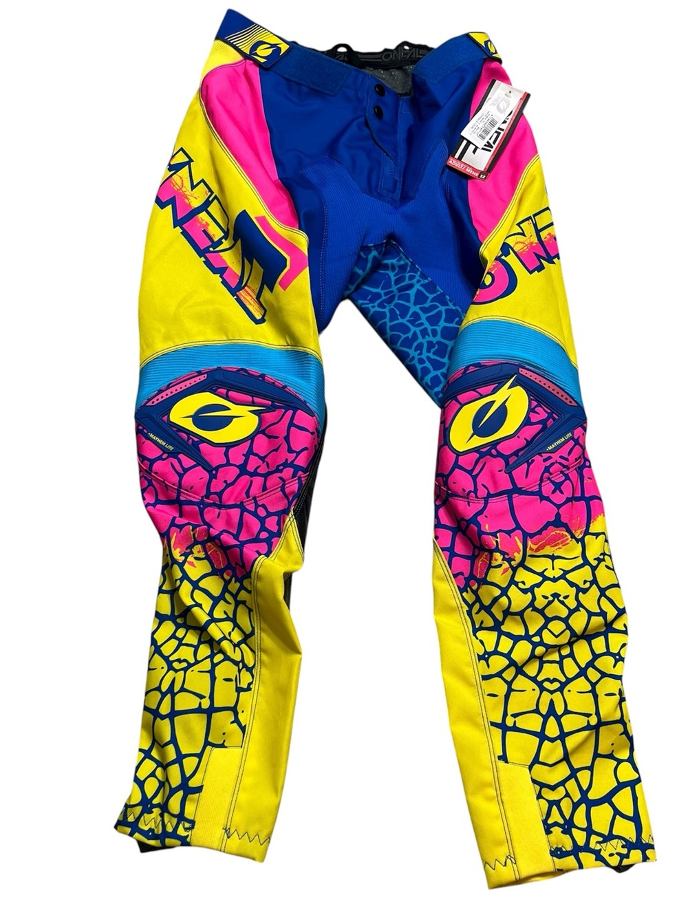 Oneal Mayhem Pants- Mens Size 32- Neon Motocross Offroad ATV- New With Tags
